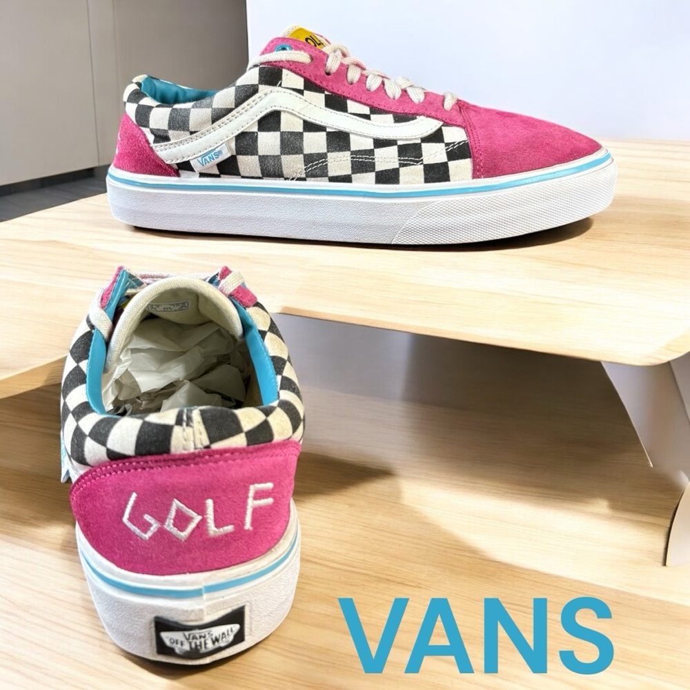 VANS-Tyler, the creator GOLF WANG sneakers. Unisex Men’s 8.5/women’s 10. EUC! - Picture 1 of 16